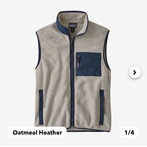Patagonia Synchilla Fleece Vest Men’s L